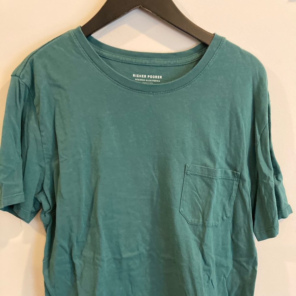Richer Poorer Short Sleeve Crew Neck Pocket T
